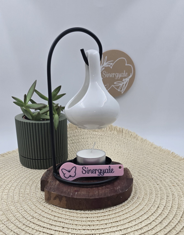 Quemador colgante Blanco