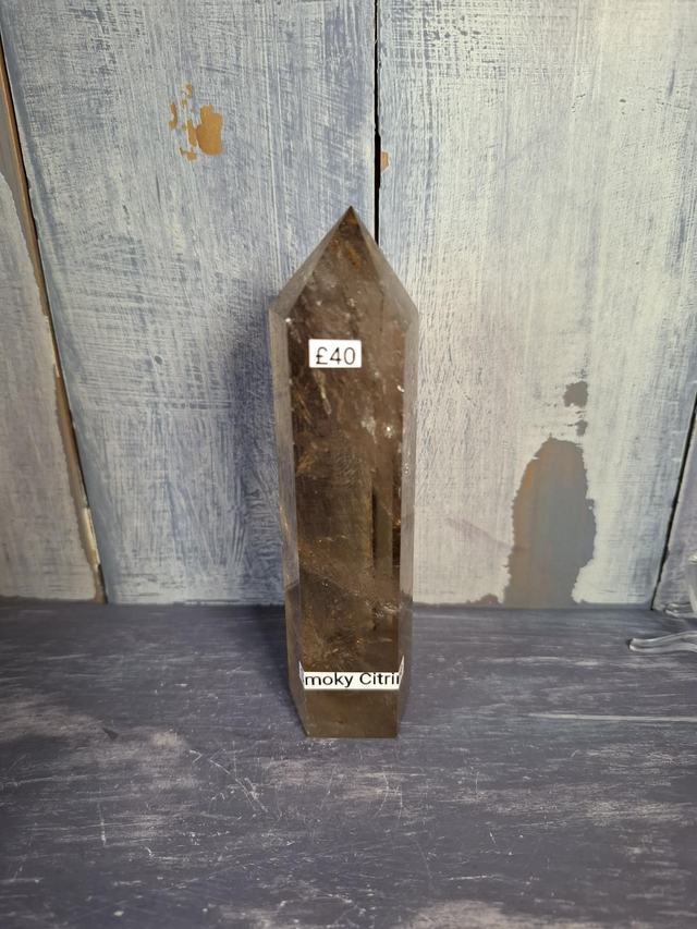 Smoky Citrine Tower 