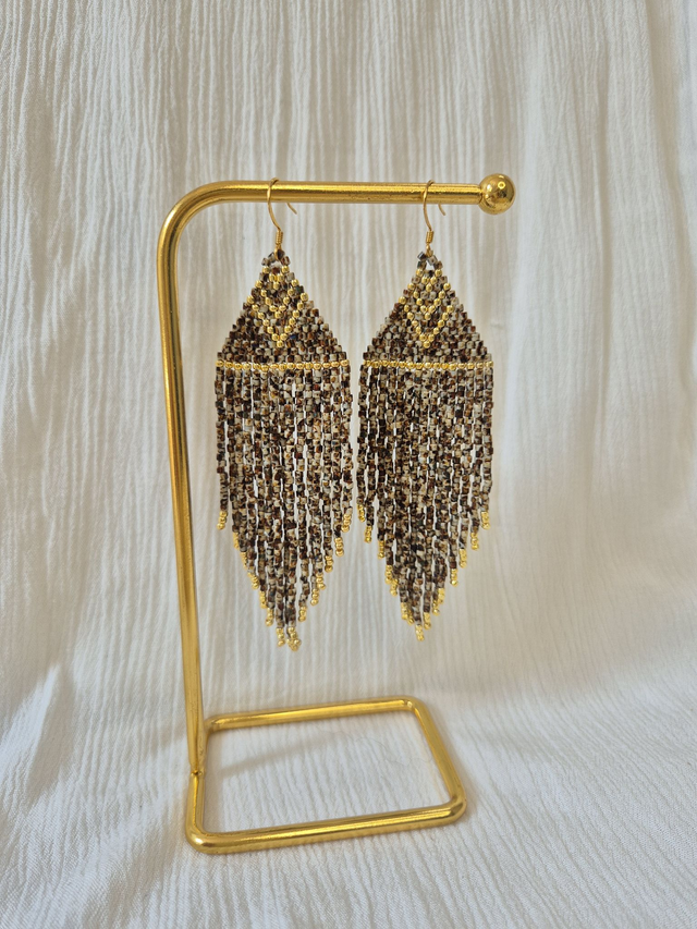 Boucles d&#039;oreilles LEO (2 tailles)