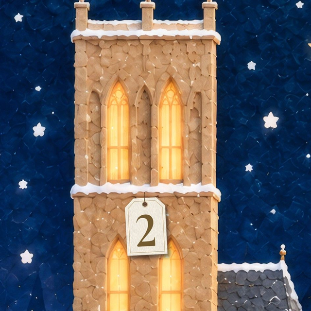 Adventsbild 02 – Der Turm ohne Spitze