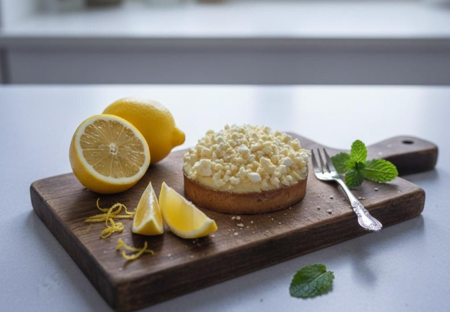 Tartelette signature citron &amp; yuzu – pâtisserie fine