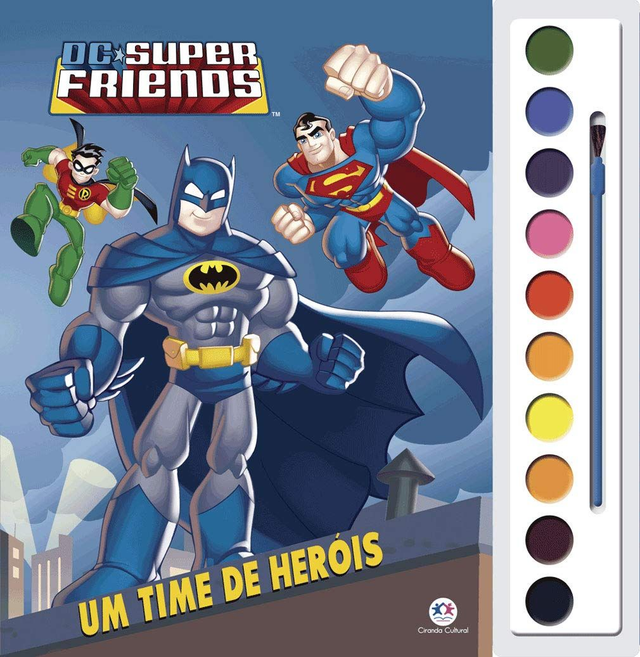 Aquarela DC Super Friends