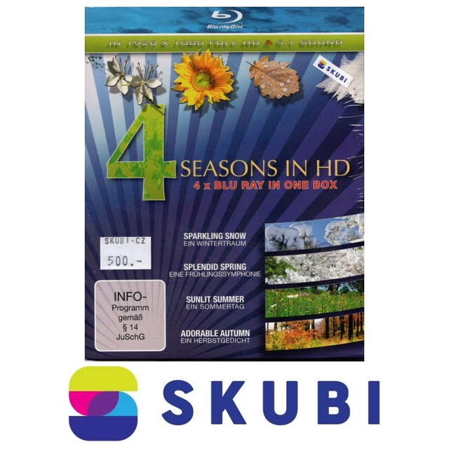 4 Blu-Ray 4 Seasons in HD