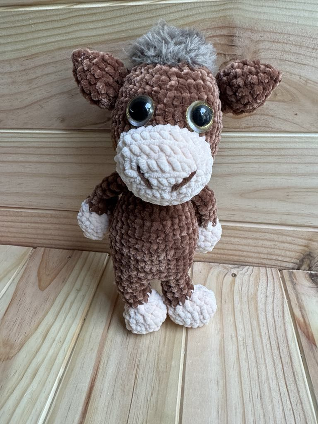vache marron/beige 