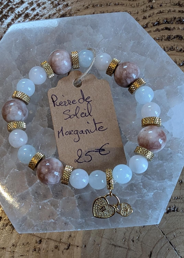 Pierre de Soleil et Morganite