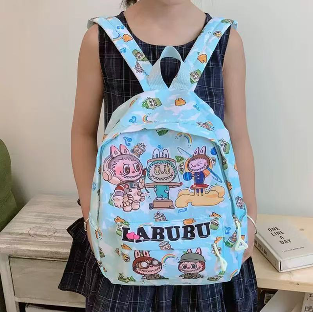 Sac ados enfants bleu ciel 