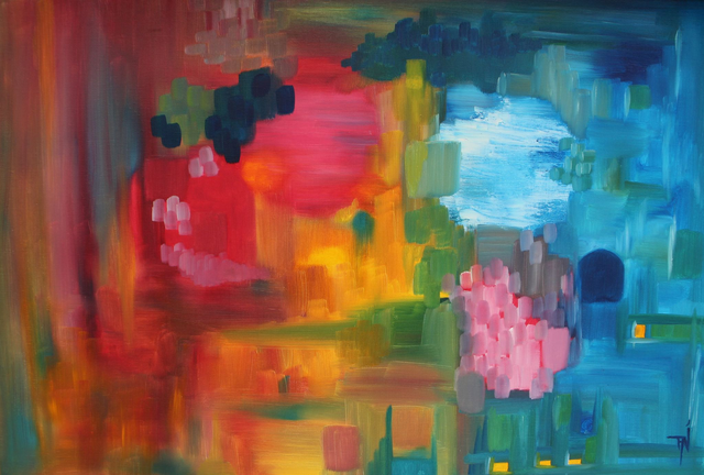 Huile sur toile | BRUMES DU DESTIN