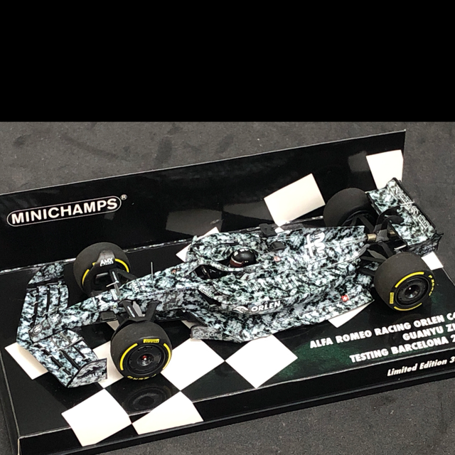 Alfa Romeo C42 Sauber G. Zhou Test Barcelona 2022 Formel 1