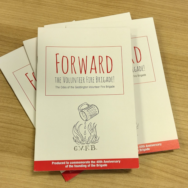 Forward, The Volunteer Fire Brigade!