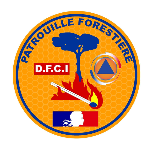 Patch pvc Patrouille Forestière DFCI