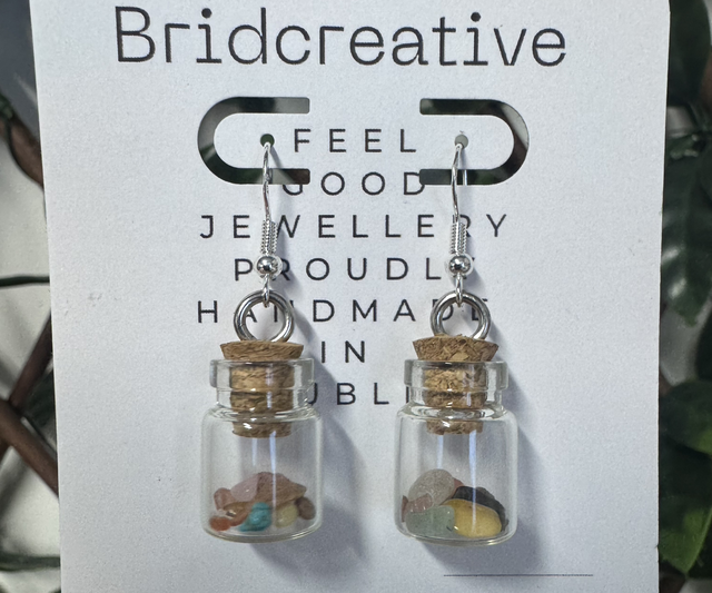 Mini magic Jar earrings 