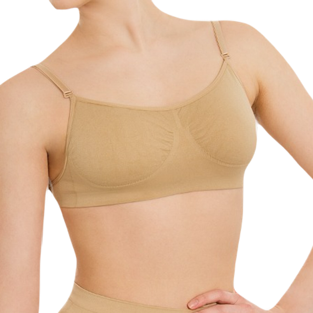 clear back seamless bra - Nude Silky Dance