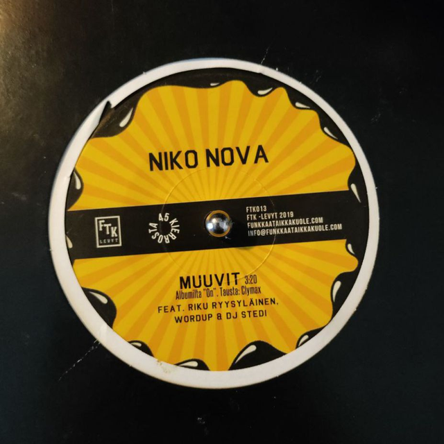 Niko Nova/Markku Let G 7" (kp110)