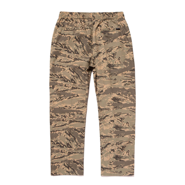 523P158 - HUF Pantalone Loose fit con coulisse colore camu