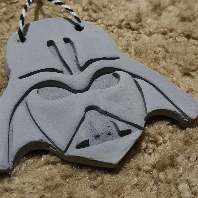 Darth Vader (grey) starwars hanging decoration