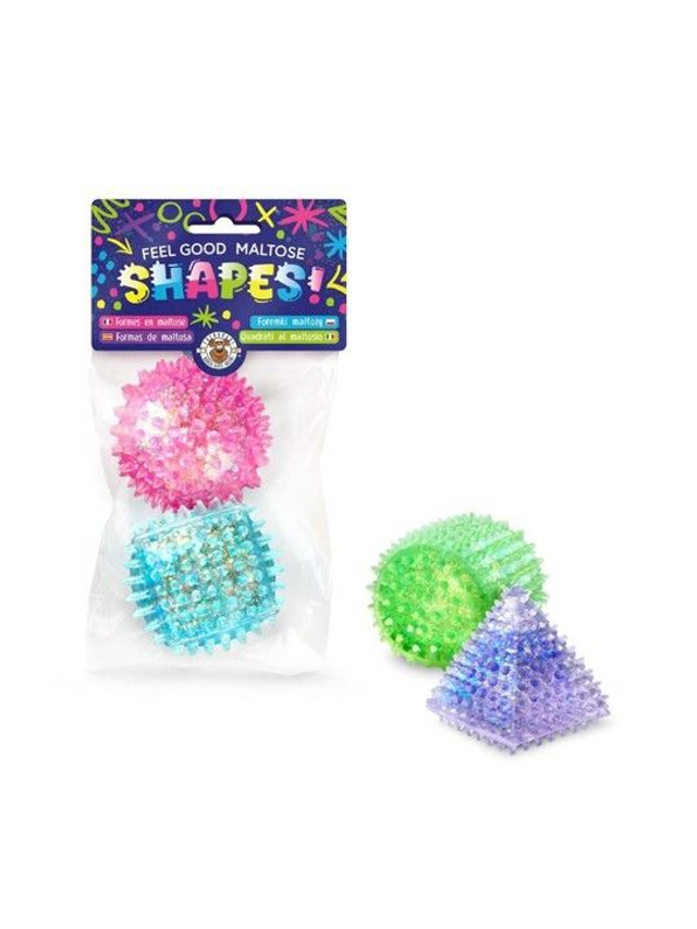 Glitzer-Maltose-Shapes 2er-Set, 2-fach sortiert