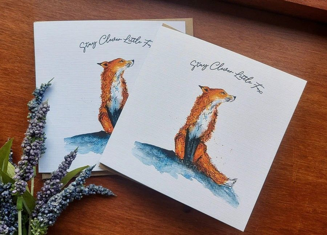 Stay Clever Greeting Card