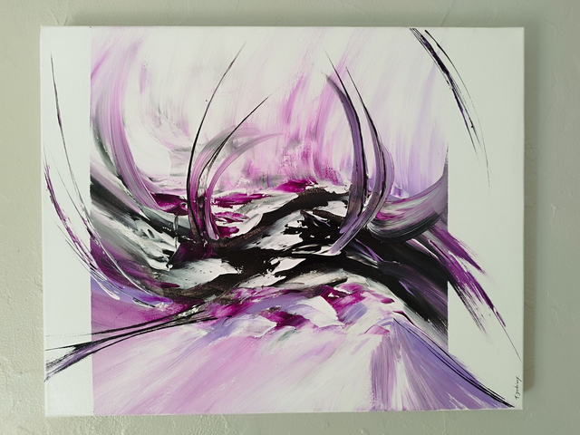 Art contemporain tableau peinture toile œuvre d'art originale unique signée