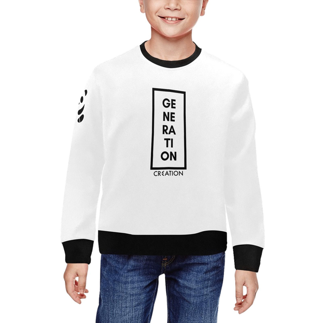 Felpa girocollo DD Generation da bambino