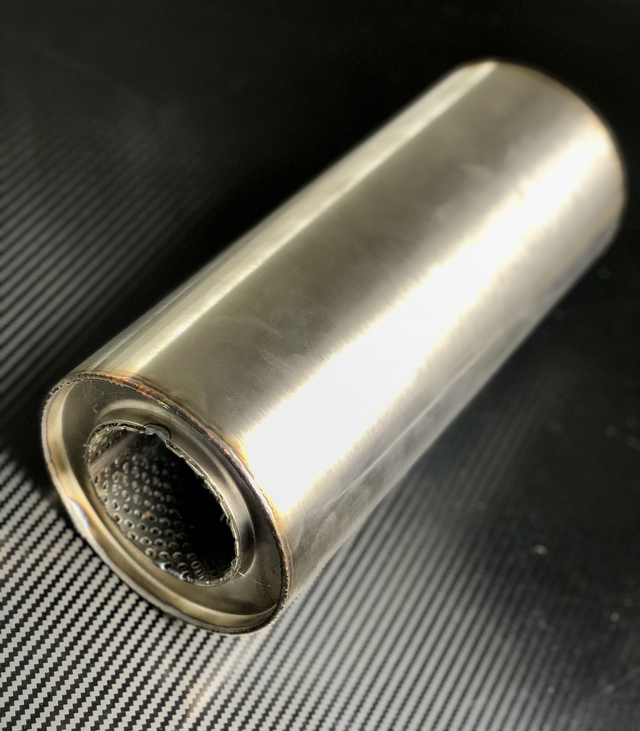 Universal Schalldämpfer 3Zoll 76mm (125x500mm d x l) 