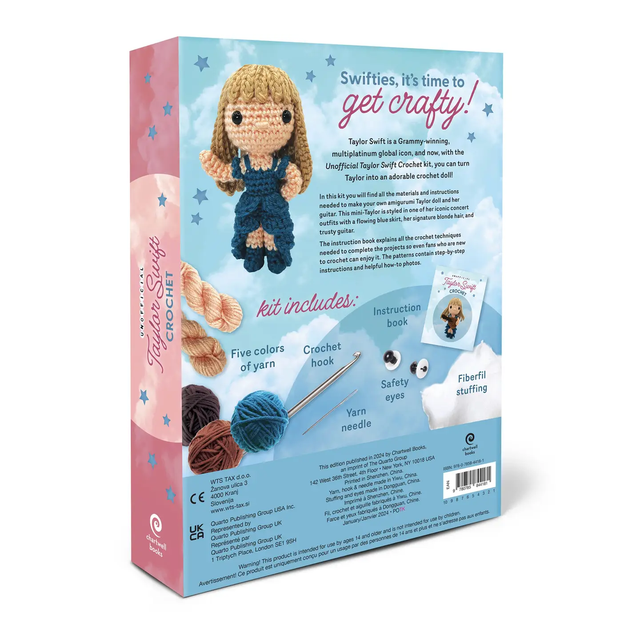 Unofficial Taylor Swift Book & Crochet Kit