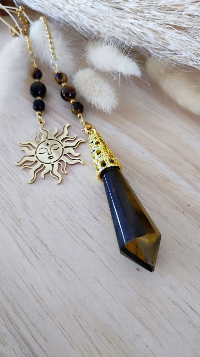 Pendule Divinatoire Oeil de tigre