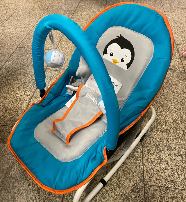 Wippe "Fillikid" blau/orange