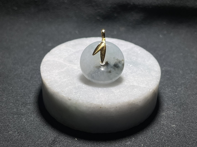 Pendentif Ping An Kou - Algue noir