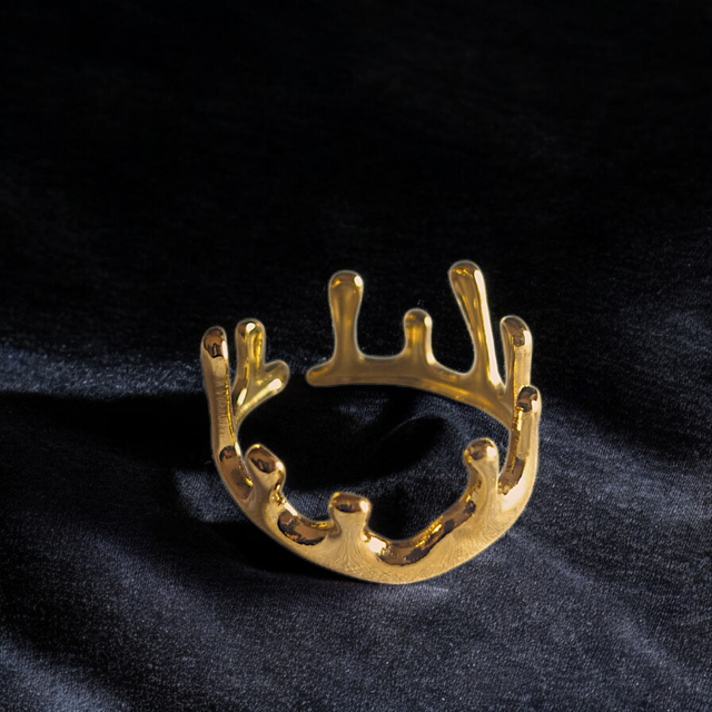 Bague couronne FAUN