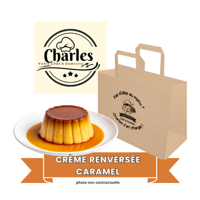Crème renversée caramel – Pour 1 personne