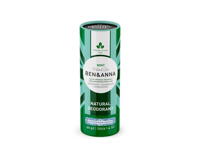[Ben &amp; Anna] Deodorant in Papiertube - Mint - 40 gram