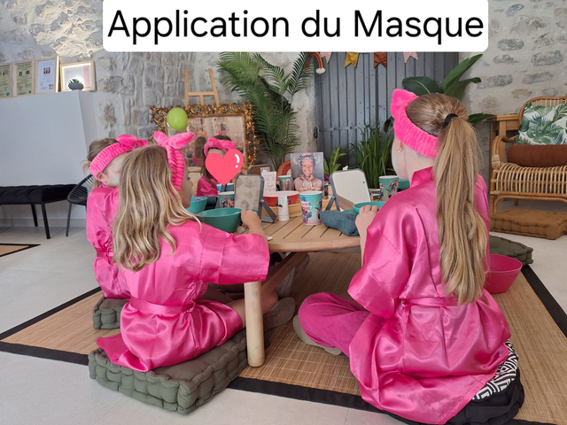 La copinette party de 4 à 6 filles ou jusqu'à 8 filles