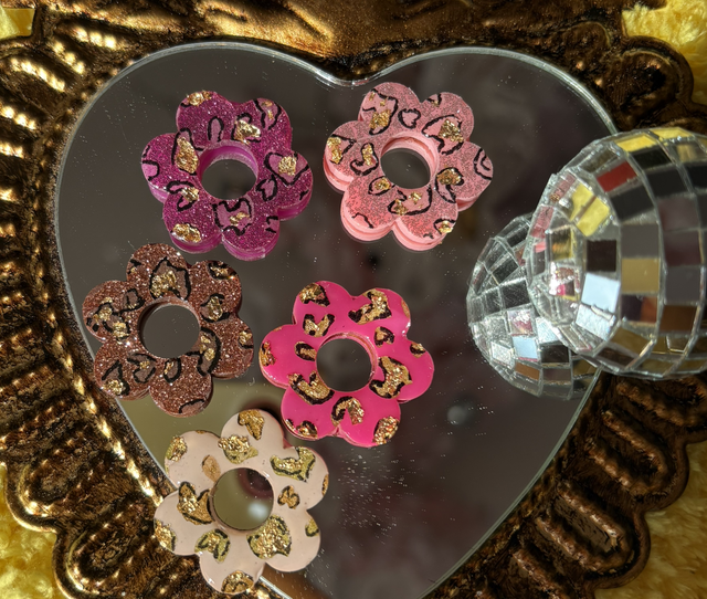 Grandes fleurs graou (sans boucles ) 