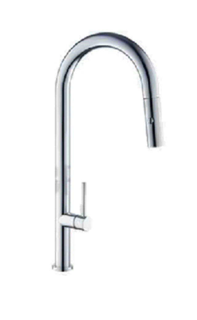 MISCELATORE CUCINA TONDO DOCCETTA ESTRAIBILE - CROMATO