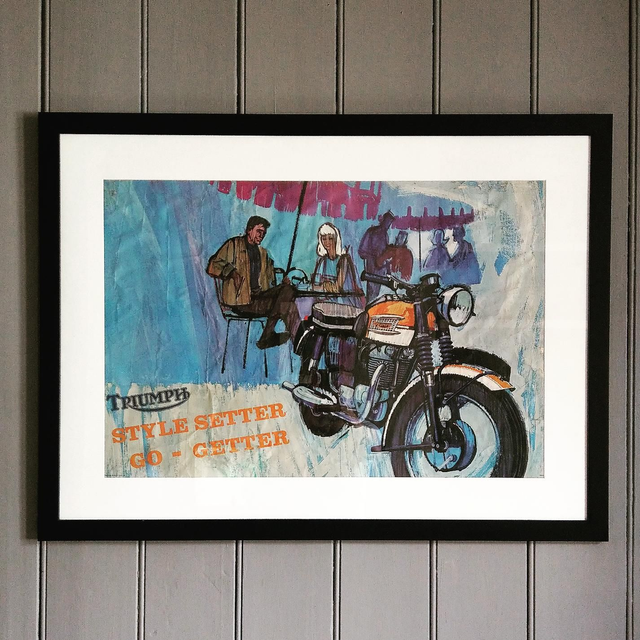 Original Triumph Poster