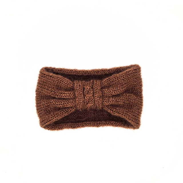 Bandeau Cache Oreille Mohair et Soie