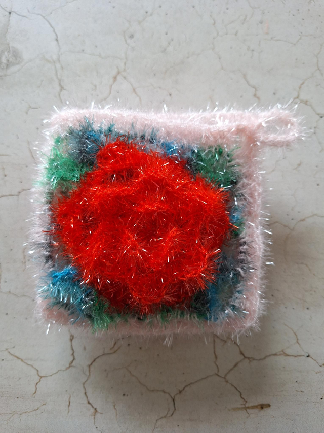 Seifensäckchen Rose