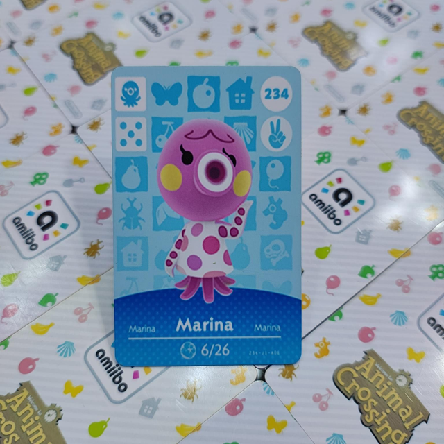 Tarjeta Amiibo Marina / Animal Crossing 234
