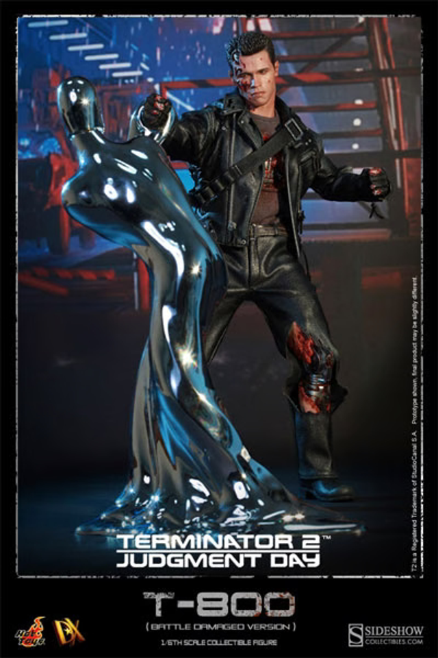 Terminator 2 Battle damaged T-800 action figure