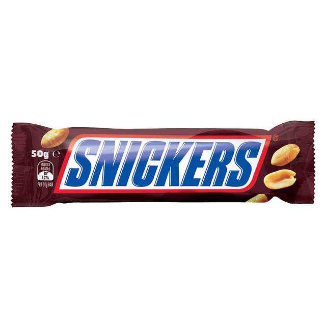 Snickers Chocolate Bar 50g