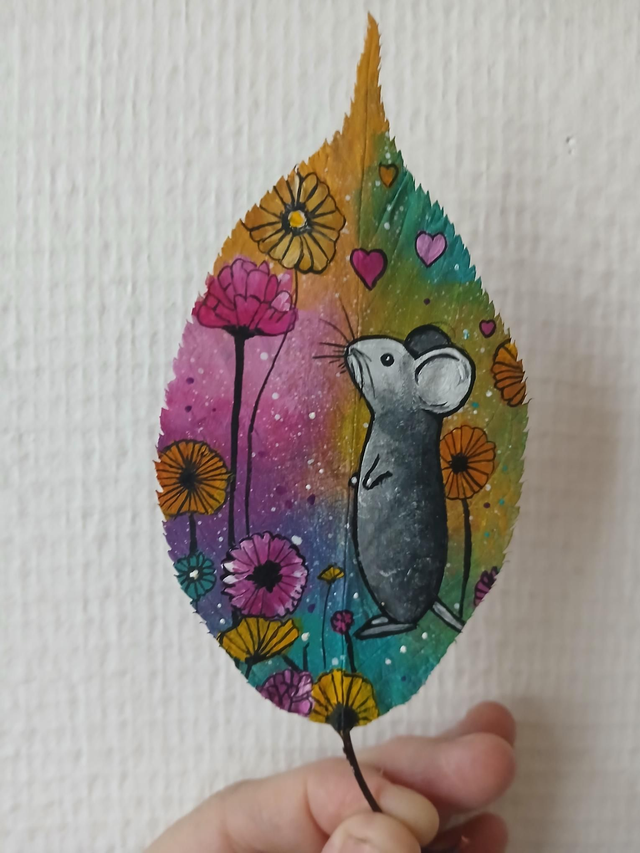 Le refuge coloré de la petite souris