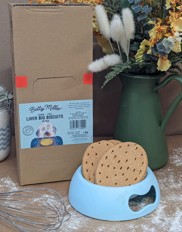 Betty Miller - Liver Big Biscuit | Grain Free Approx 70g