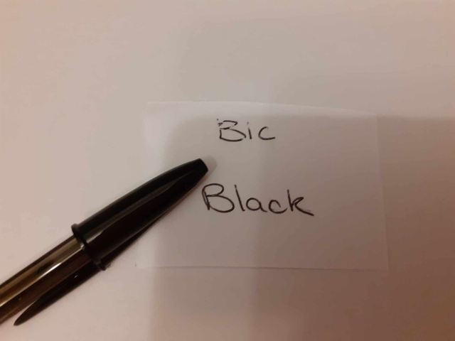 Zelebs in shed CHOOSE YOUR MARKER Bic Cristal Pen BLACK