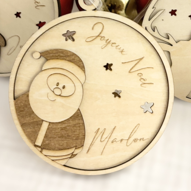 Boule père noel 