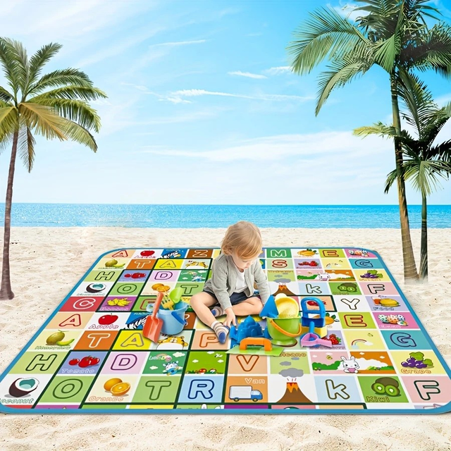 Durable, Extra-Large Reversible Outdoor Rug