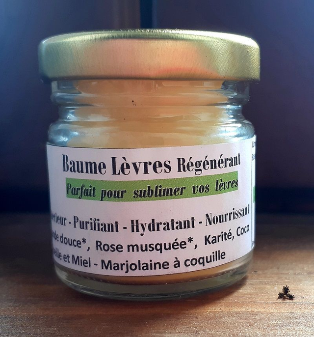 Baume Lèvres Régénérant - Protecteur et réparateur Hydratant, Purifiant et Nourrissant / 40 ml 
