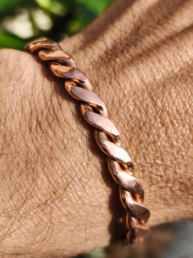 Bracelets en Cuivre Pur Tressé - Mixte