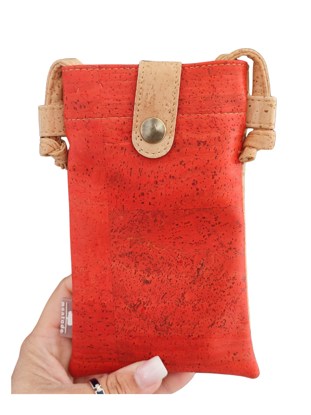 Pochette téléphone rouge Montado