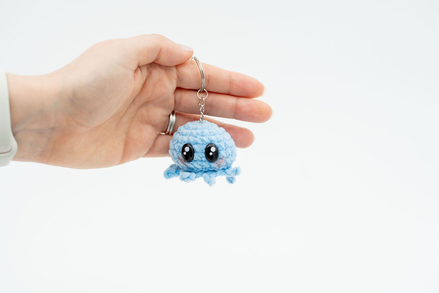 Octopus Keychain 
