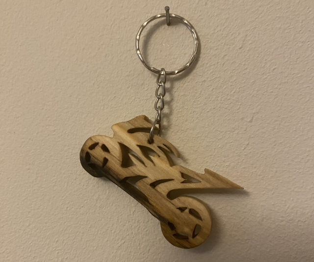 Porte clef moto 